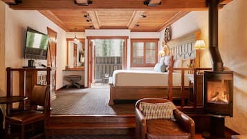 Ropa de cama de alta calidad y minibar