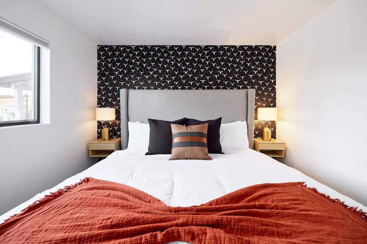 4 bedrooms, iron/ironing board, travel crib, WiFi