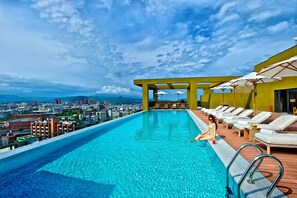 Rooftop terrace - The Gaya Hotel (Taitung)