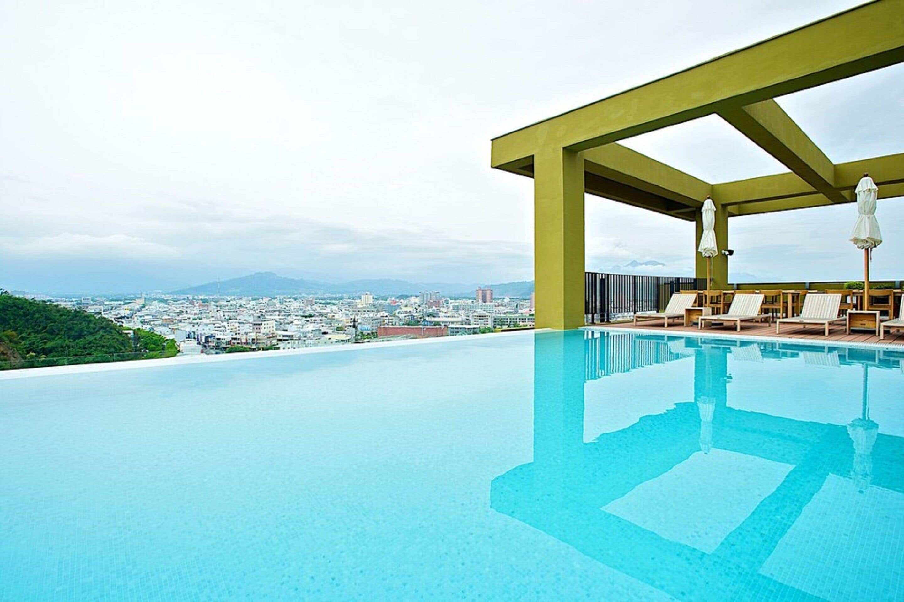 Udendørs pool, liggestole