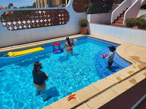 Pool - Genie's Villa Boutique, Algarve-Family Friendly-Pool,Balcony Garden, Terrace,BBQ (Almancil, Algarve)