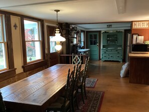 Dining - Big farmhouse in the foothills of the Berkshires (Russell)