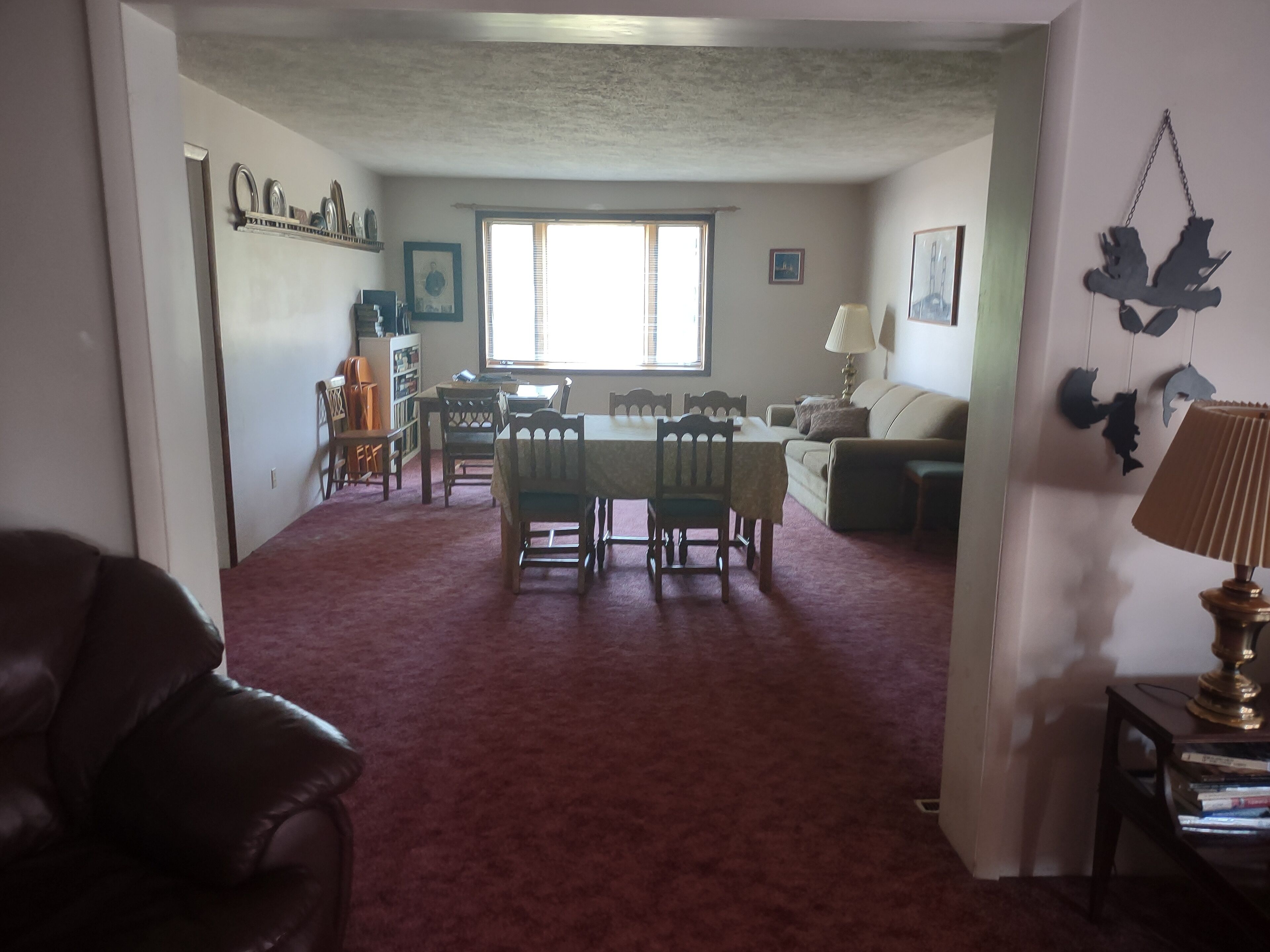 Smart TV, DVD player, books, video library