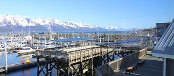 Lovely Dockside Apartment! Located right in the Harbor! 