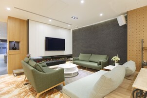Lobby sitting area