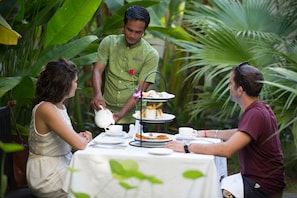Couples dining