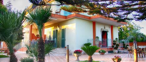 Fassade der Unterkunft