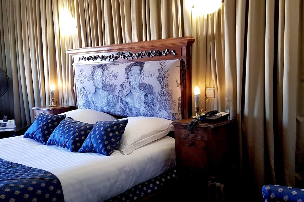 minibar, desk, blackout curtains, rollaway beds