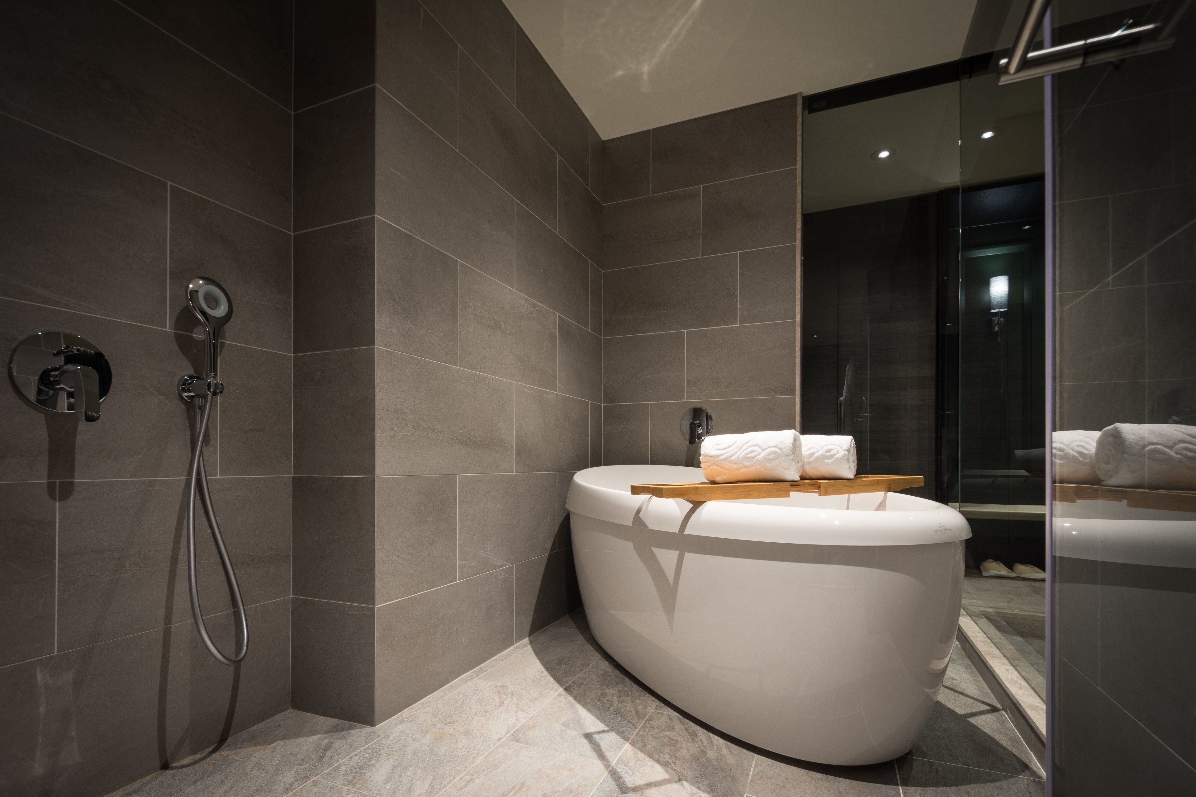 suite | bathroom | free toiletries, hair dryer, bathrobes, slippers