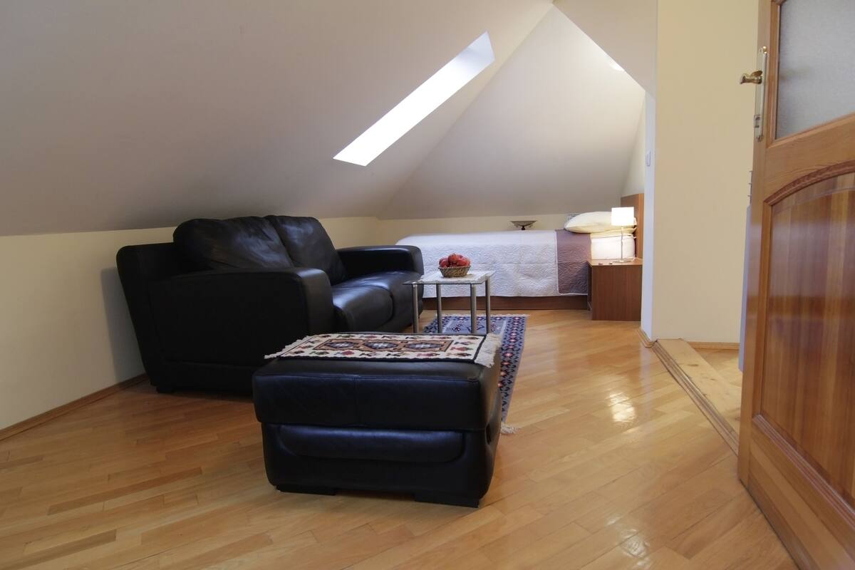 Loft Confort | Área de sala de estar | Televisión