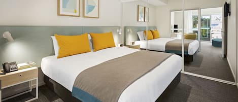 2 chambres, literie de qualité supérieure