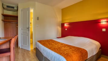 Chambre Double | Bureau, rideaux occultants, chambres insonorisées, Wi-Fi gratuit