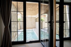 Suite Studio Sénior, piscine privée | Fer et planche à repasser, Wi-Fi gratuit, draps fournis