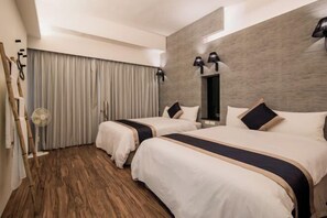 Free WiFi, bed sheets