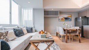 Standard Apartment | Living area | Flat-screen TV - Ten66 Serviced Residences (Shanghai)