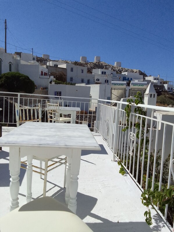 Double Room | Terrace/patio - Politimi studios (Amorgos)