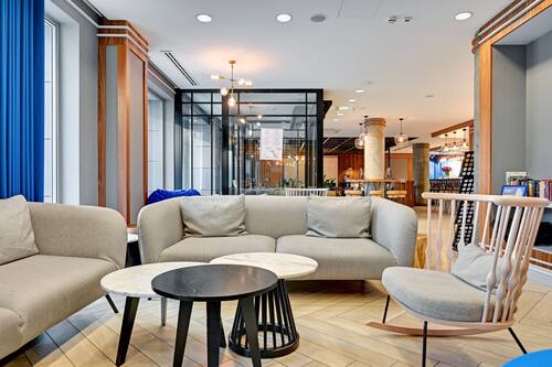 Sitzecke in der Lobby