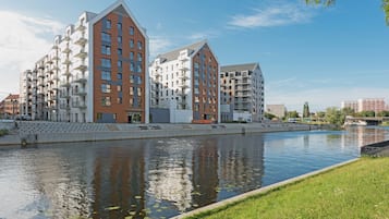 Blick von der Unterkunft