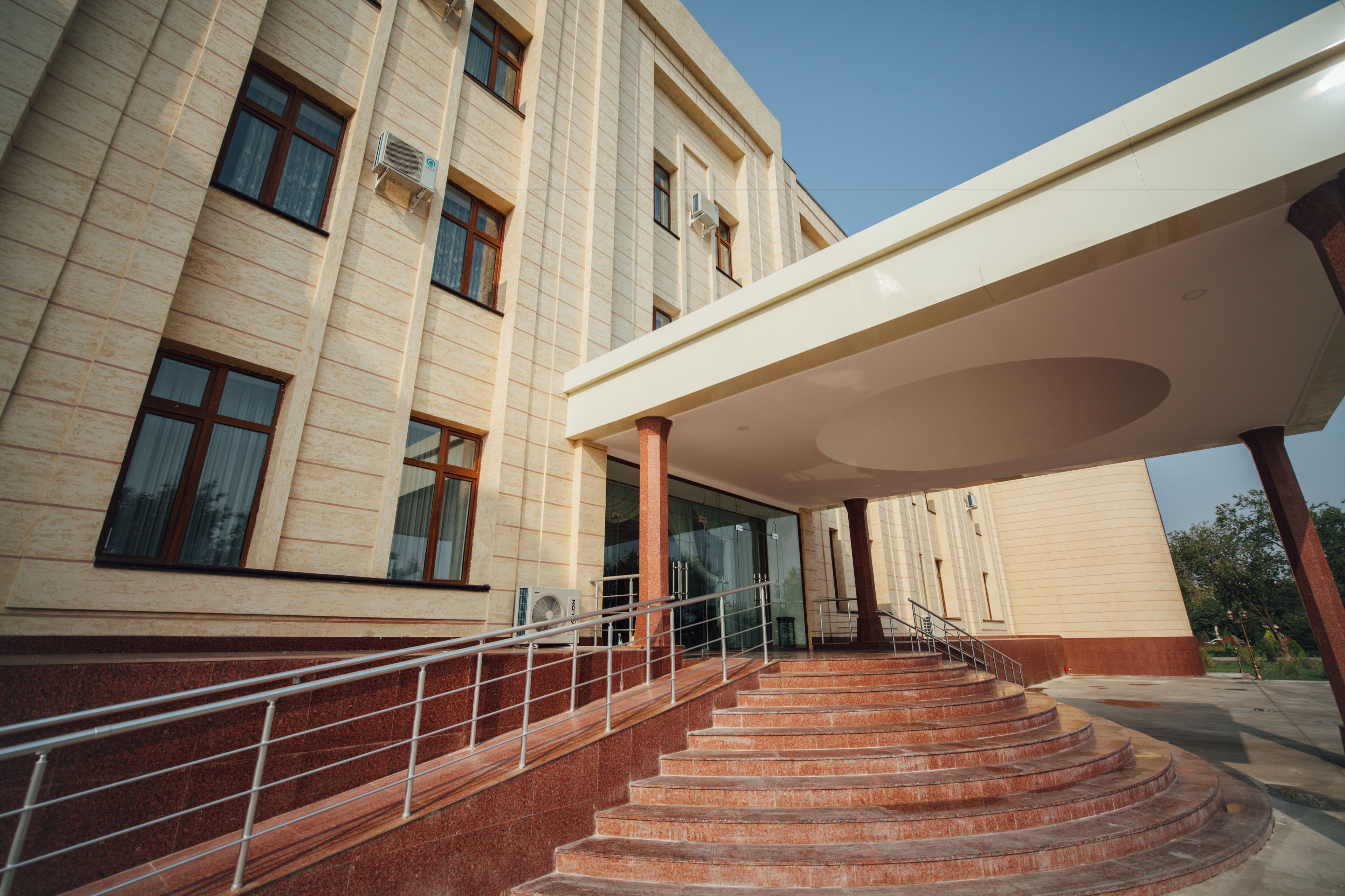 Fassade der Unterkunft