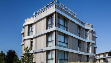 Fassade der Unterkunft