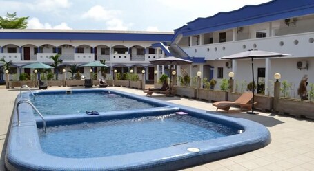 Outdoor pool. Micotel Hotel