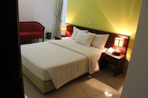 Quarto superior | Escrivaninha, cortinas blackout, Wi-Fi de cortesia