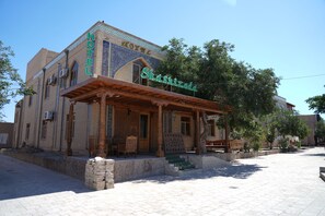 Façade de l’hébergement