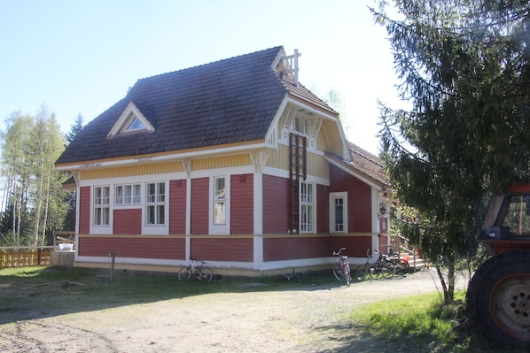 Façade de l’hébergement