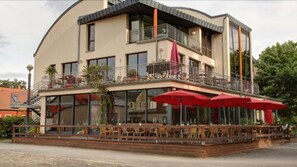 Framhlið gististaðar