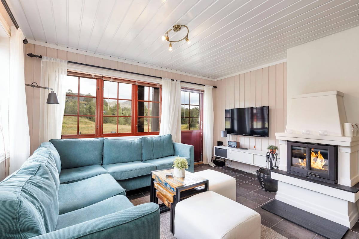 Terakullen 18B - Apartment 5 pers - Location Tiur | บริเวณนั่งเล่น | ทีวีจอแบน 24 นิ้ว พร้อมช่องเคเบิล, ทีวี
