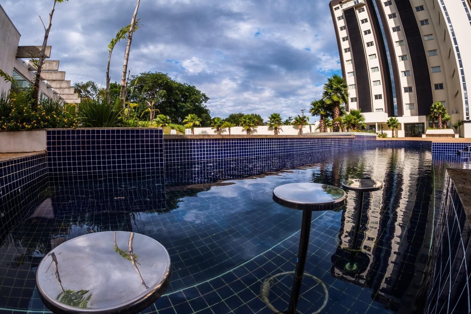 indoor pool, outdoor pool, pool loungers