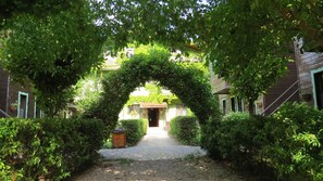 Fachada de la propiedad