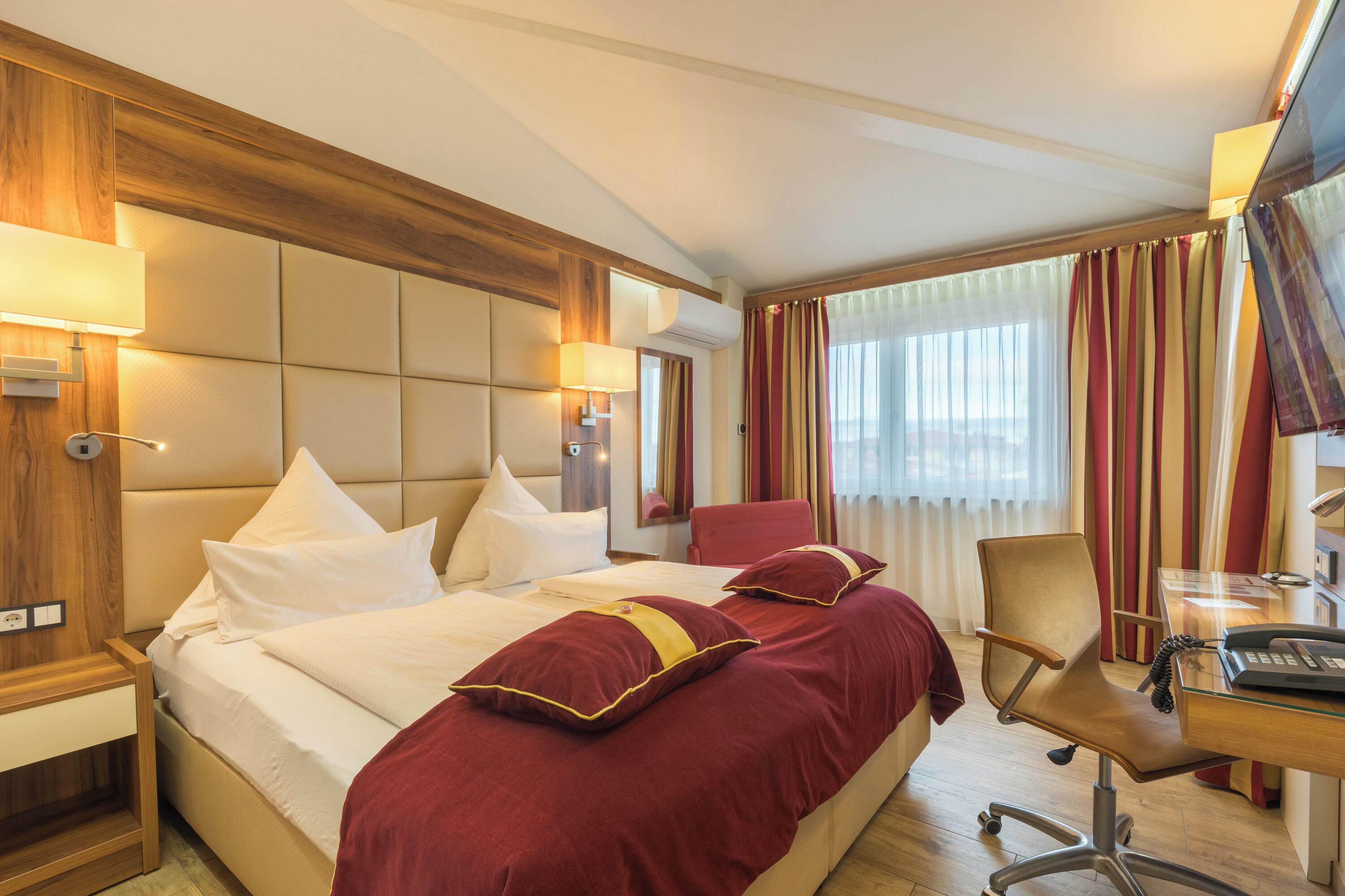 Chambre Standard, 2 lits une place