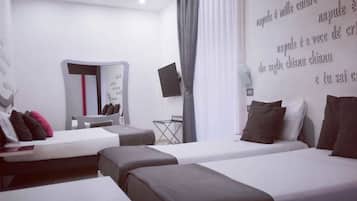 1 habitación, ropa de cama de alta calidad, cubrecamas y minibar