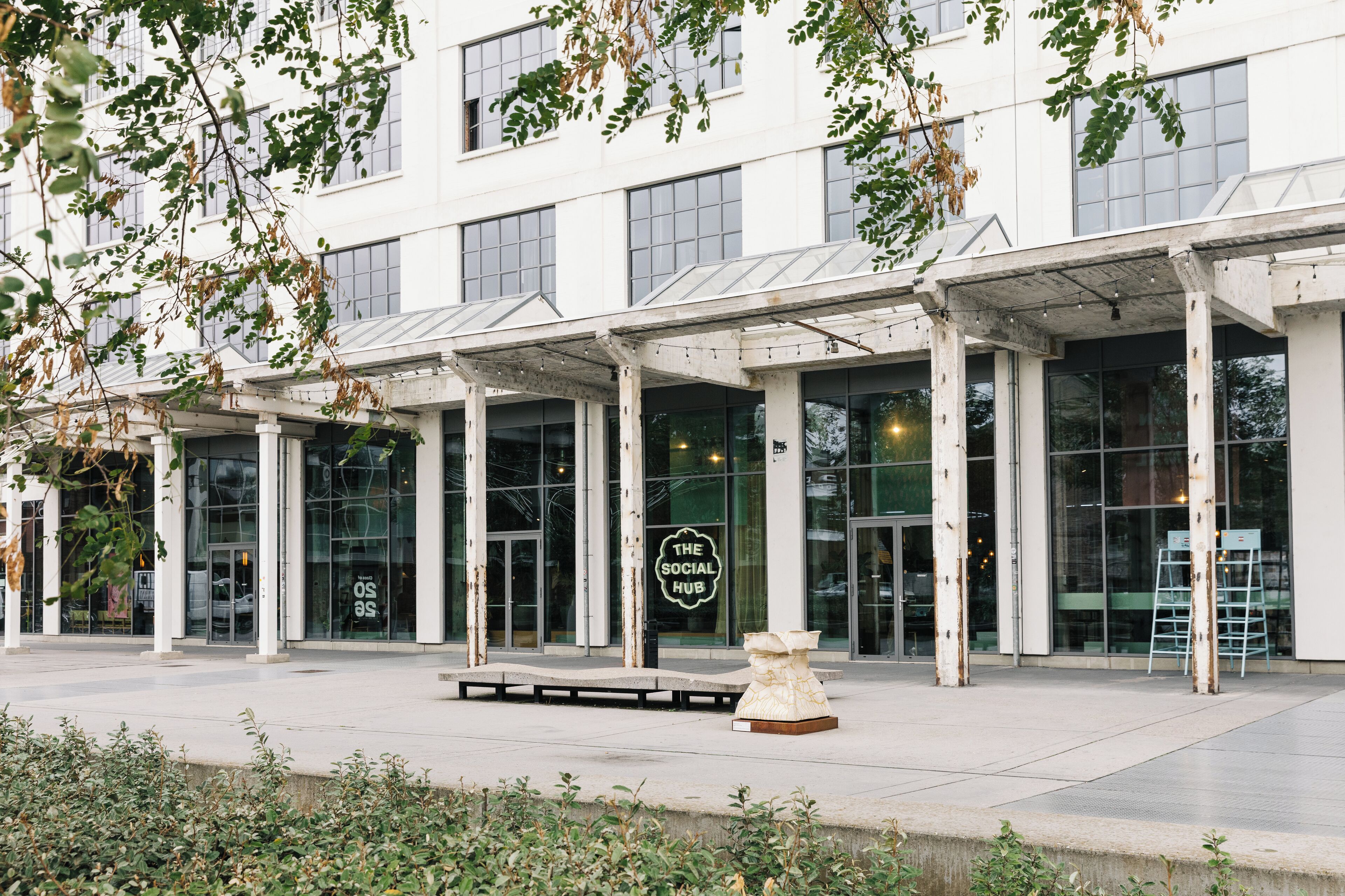 Façade de l’hébergement