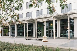 Façade de l’hébergement