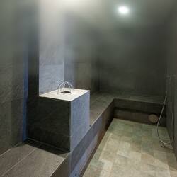 Phòng xông hơi, liệu pháp hương thơm, massage mô sâu, massage thể thao