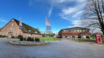 Overnatningsstedets facade