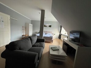 クラシック スタジオスイート | リビング エリア | 薄型テレビ