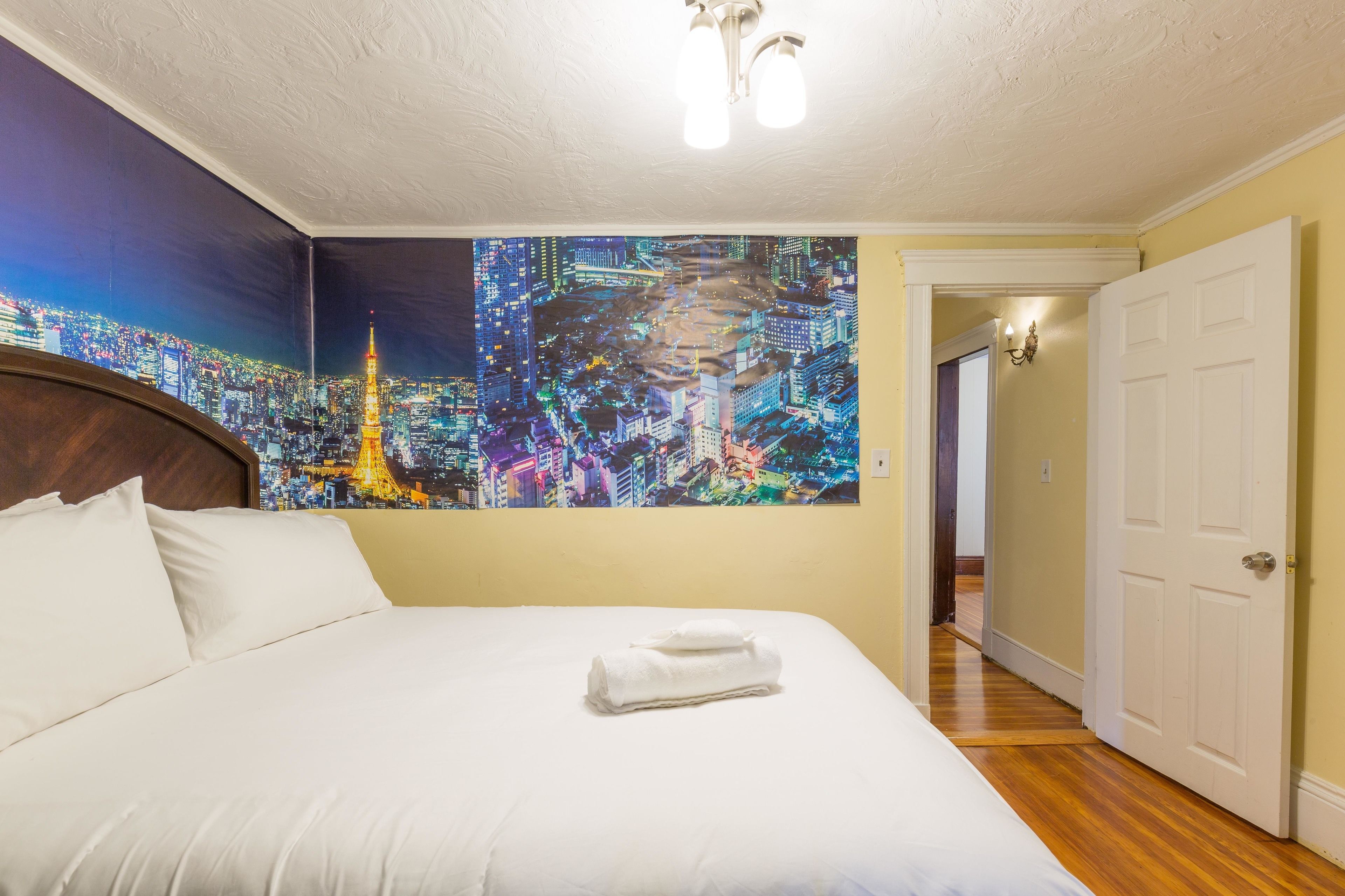 1 غرفة نوم ومكتب ومكواة/لوح كي وواي فاي مجانًا