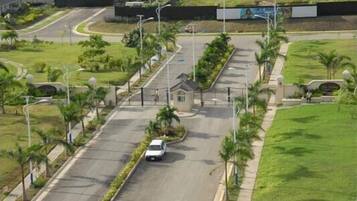 Entrada de la propiedad