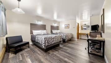 Premium bedding, desk, iron/ironing board, rollaway beds