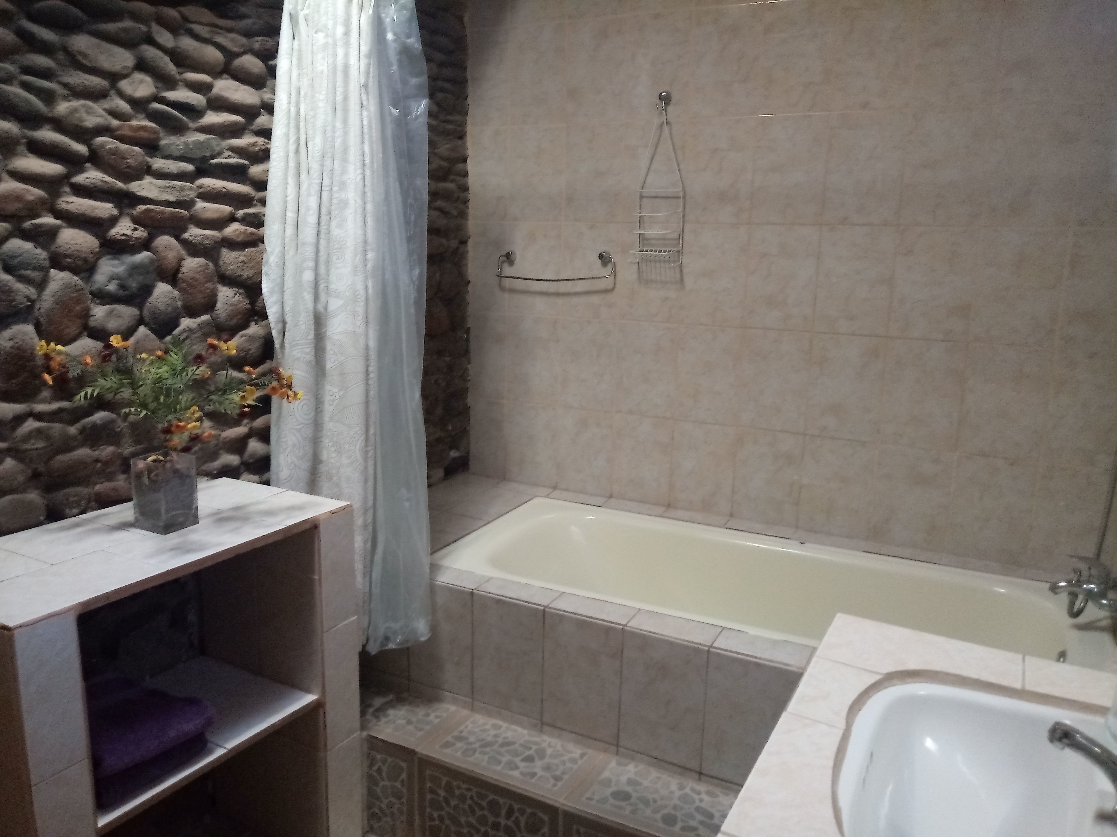 Standard Room, Multiple Beds, Private Bathroom | Deep soaking bathtub