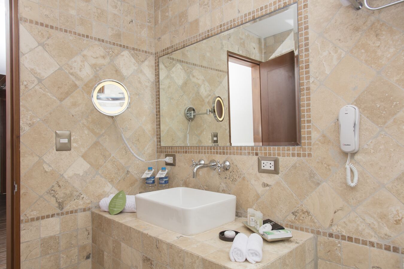 shower, free toiletries, hair dryer, bathrobes