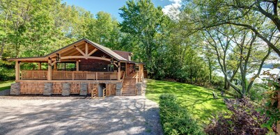 2 Lakefront Cabins on 1.3 Acres. Cayuga Lake Cabins - Finger Lakes, near Ithaca