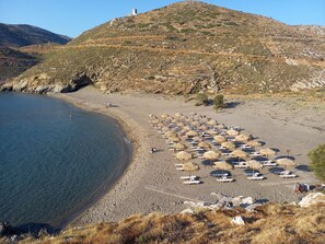 Beach nearby, beach towels