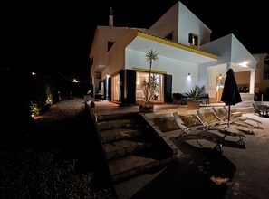Terrace/patio - Villa with Pool, Quiet Area, for 8 people, with Sea View. (Tavira)
