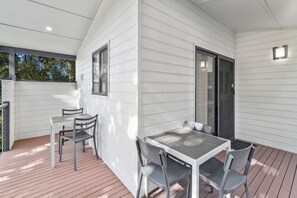 Superior huisje | Terras