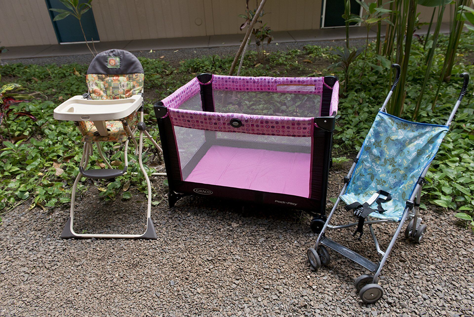 Included Baby Gear
Free of charge