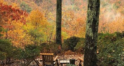 Kaunis puhalluslokeroinen hirsimökki upealla pitkän kantaman näkymällä